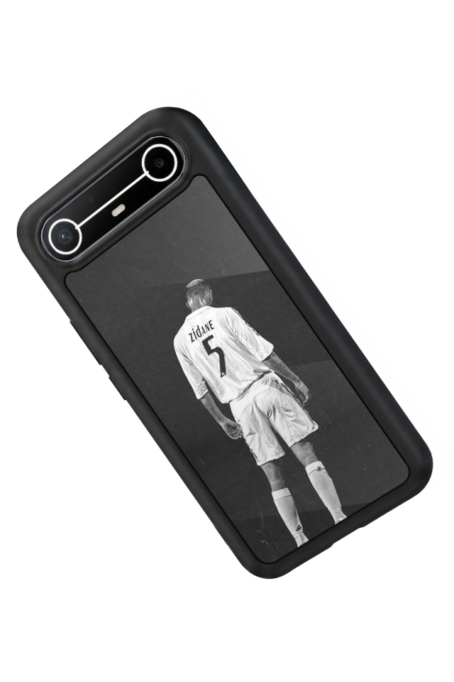 Tecno Spark Slim 5G Uyumlu Zidane Tasarımlı Glossy Premium Kılıf