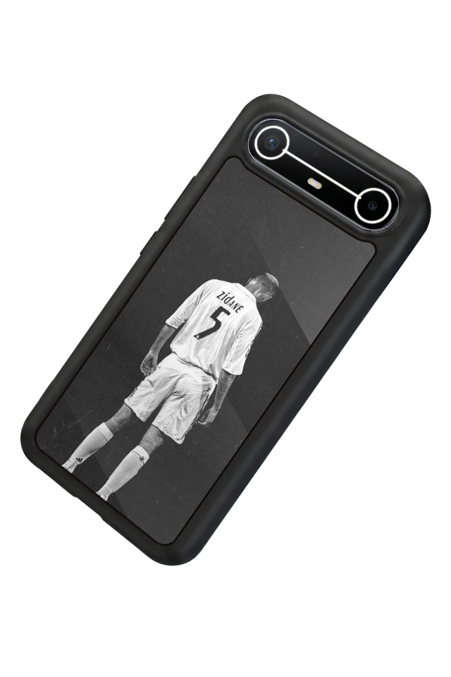 Tecno Spark Slim 5G Uyumlu Zidane Tasarımlı Glossy Premium Kılıf