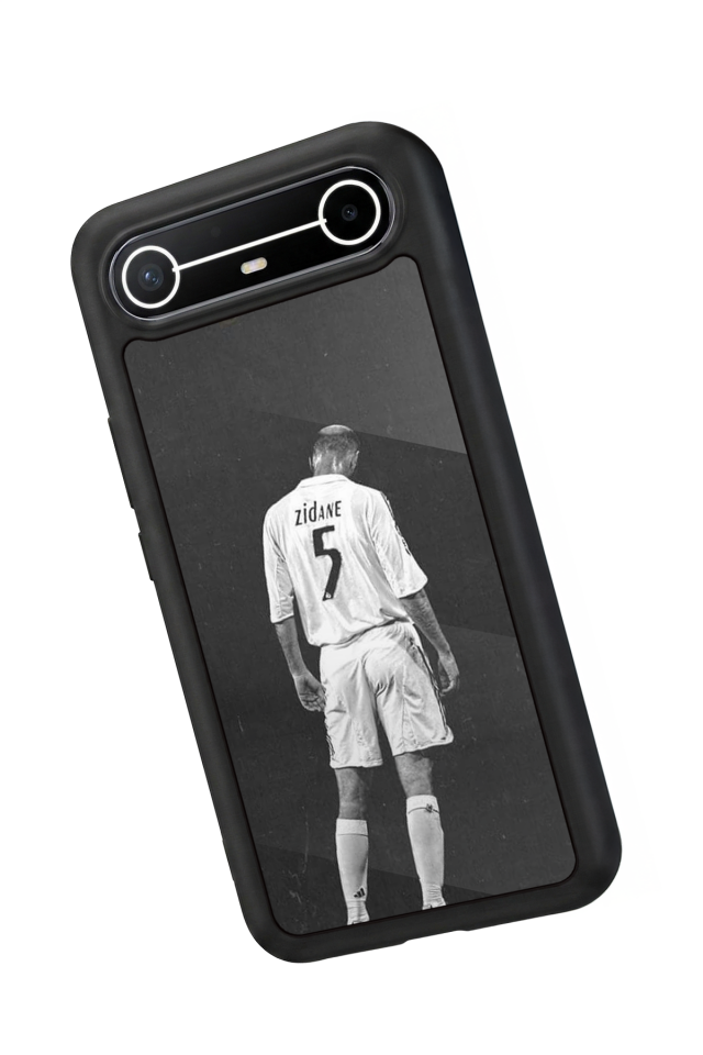 Tecno Spark Slim 5G Uyumlu Zidane Tasarımlı Glossy Premium Kılıf