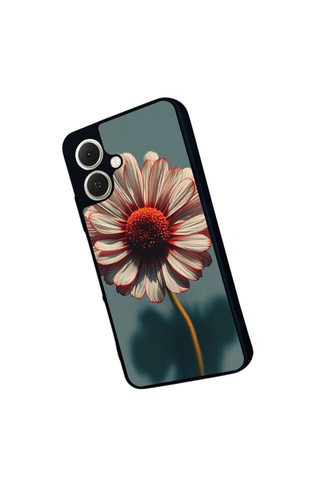 Tecno Spark GO 2 Uyumlu Cicek Tasarımlı Glossy Premium Kılıf