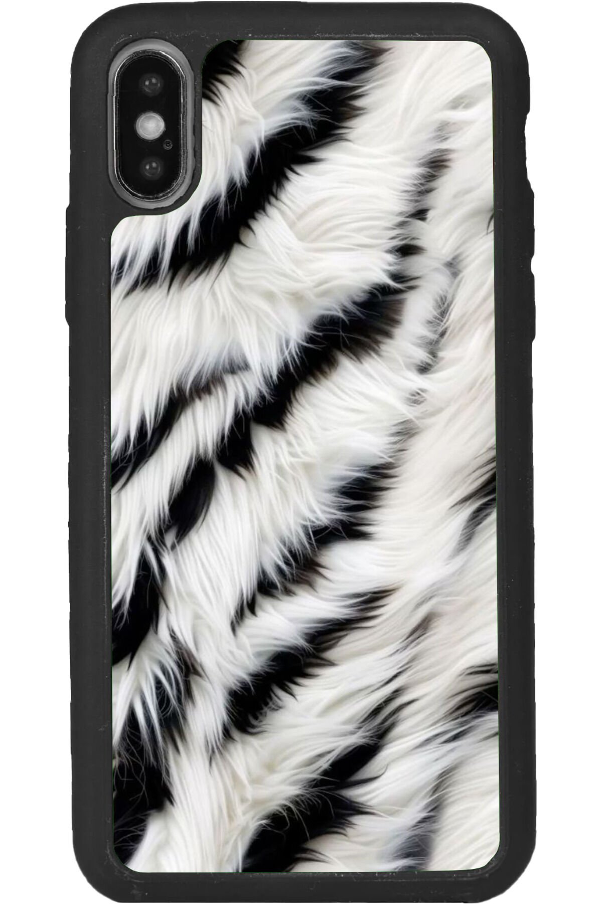 iPhone XS Max Uyumlu Mat Siyah uyumlu Kılıf – Yumuşak Silikon, Koruyucu, Şok Emici Kapak