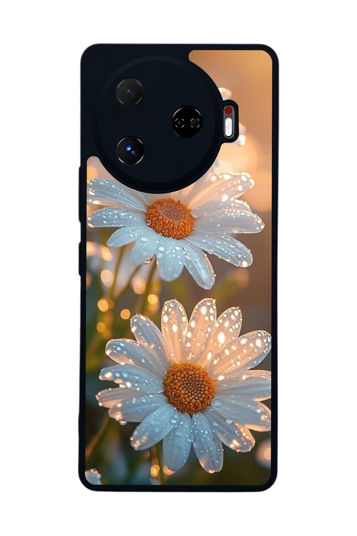 Tecno Camon 30 Pro Uyumlu Cicek Tasarımlı Glossy Premium Kılıf