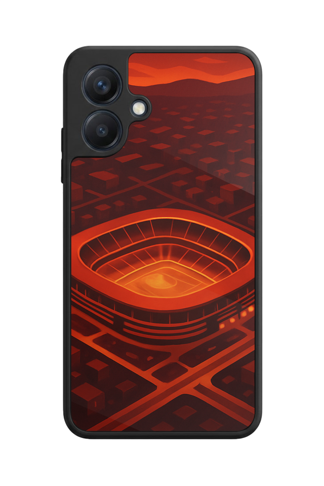 Samsung Galaxy A07 Uyumlu Aslan Tasarımlı Glossy Premium Kılıf