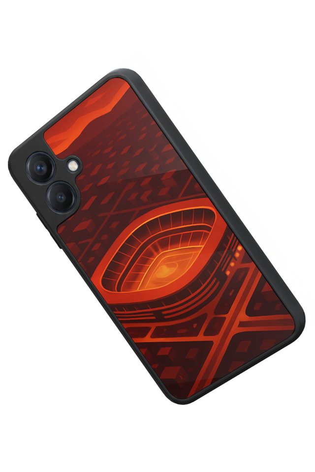 Samsung Galaxy A07 Uyumlu Aslan Tasarımlı Glossy Premium Kılıf