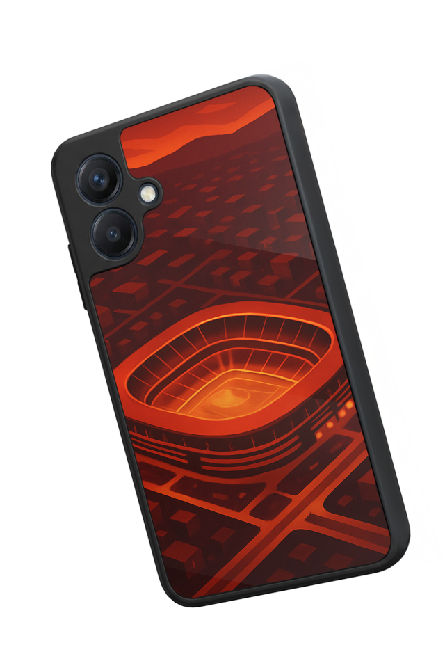 Samsung Galaxy A07 Uyumlu Aslan Tasarımlı Glossy Premium Kılıf