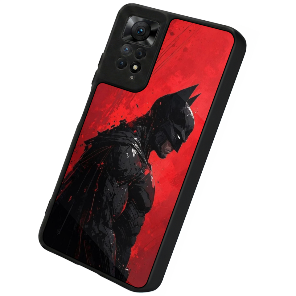 Xiaomi Redmi Note 12 Pro Uyumlu Batman Tasarımlı Glossy Premium Kılıf