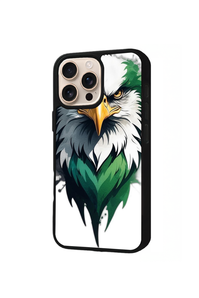 iPhone 16 Pro Max Uyumlu Besiktas Tasarımlı Glossy Premium Kılıf