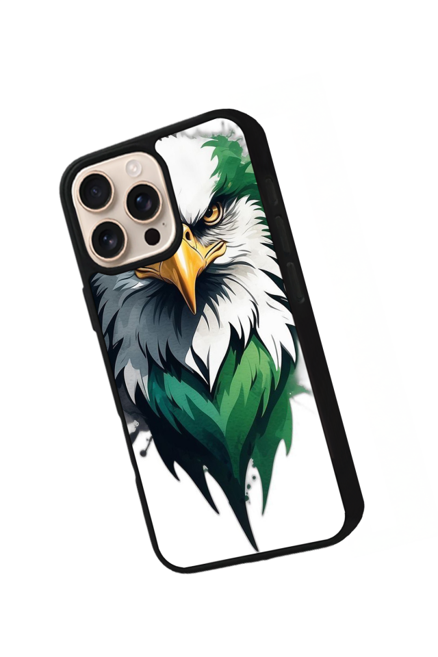 iPhone 16 Pro Max Uyumlu Besiktas Tasarımlı Glossy Premium Kılıf