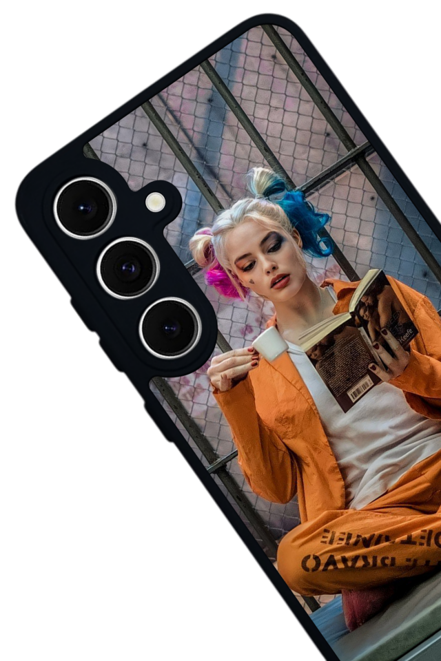 Samsung Galaxy A16 Uyumlu HarleyQueen Tasarımlı Glossy Premium Kılıf