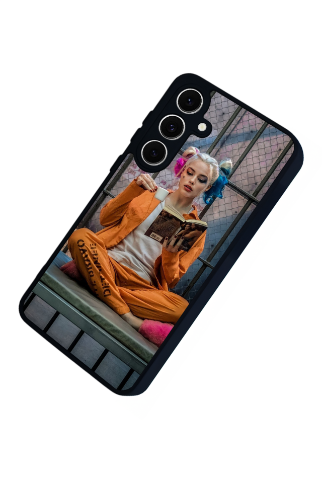 Samsung Galaxy A16 Uyumlu HarleyQueen Tasarımlı Glossy Premium Kılıf