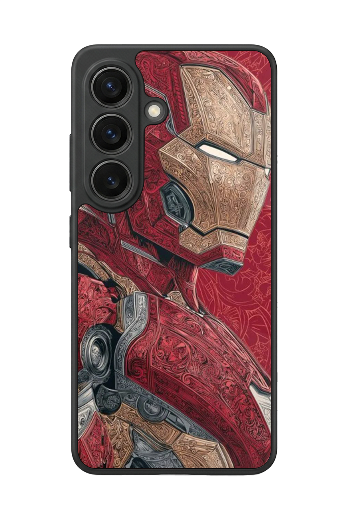 Samsung Galaxy S26 Uyumlu Iron Man ( Demir Adam ) Tasarımlı Glossy Premium Kılıf
