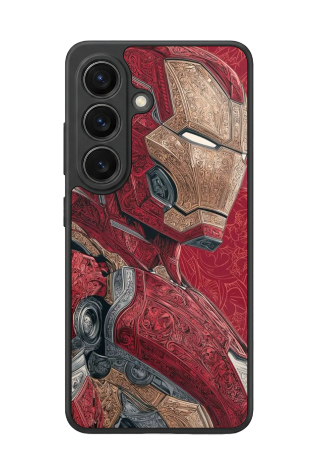 Samsung Galaxy S26 Uyumlu Iron Man ( Demir Adam ) Tasarımlı Glossy Premium Kılıf