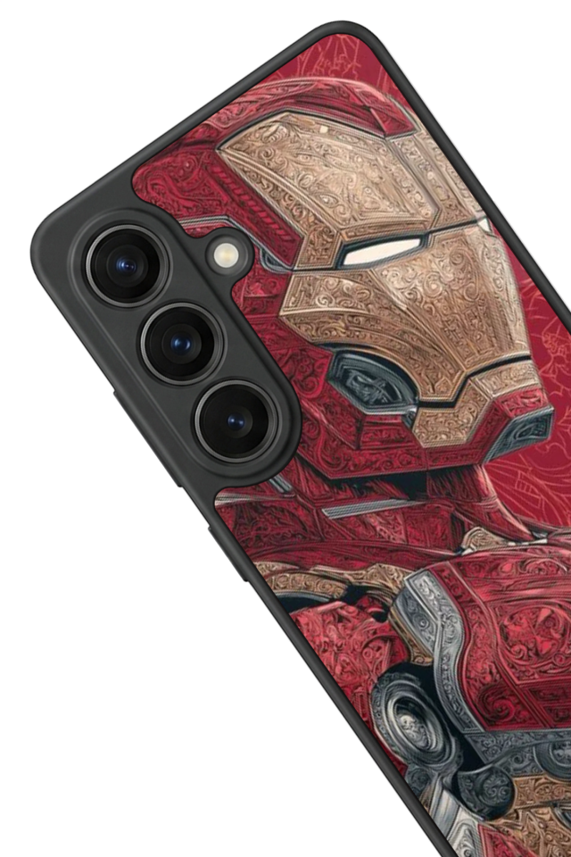 Samsung Galaxy S26 Uyumlu Iron Man ( Demir Adam ) Tasarımlı Glossy Premium Kılıf