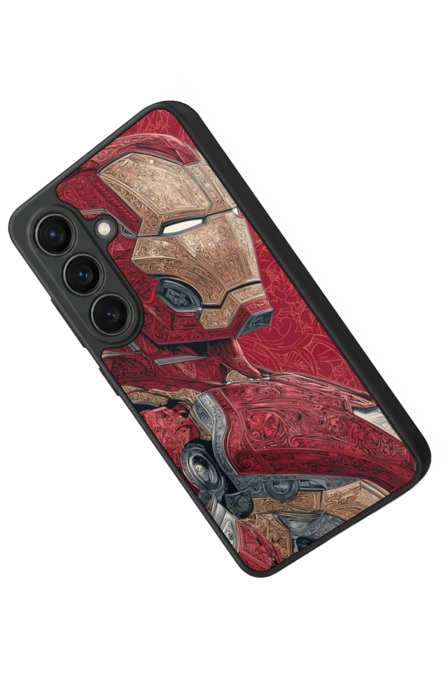 Samsung Galaxy S26 Uyumlu Iron Man ( Demir Adam ) Tasarımlı Glossy Premium Kılıf