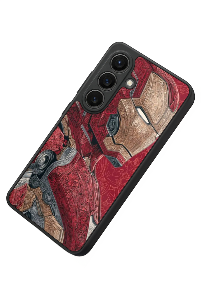 Samsung Galaxy S26 Uyumlu Iron Man ( Demir Adam ) Tasarımlı Glossy Premium Kılıf