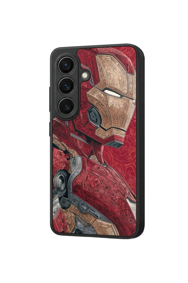 Samsung Galaxy S26 Uyumlu Iron Man ( Demir Adam ) Tasarımlı Glossy Premium Kılıf