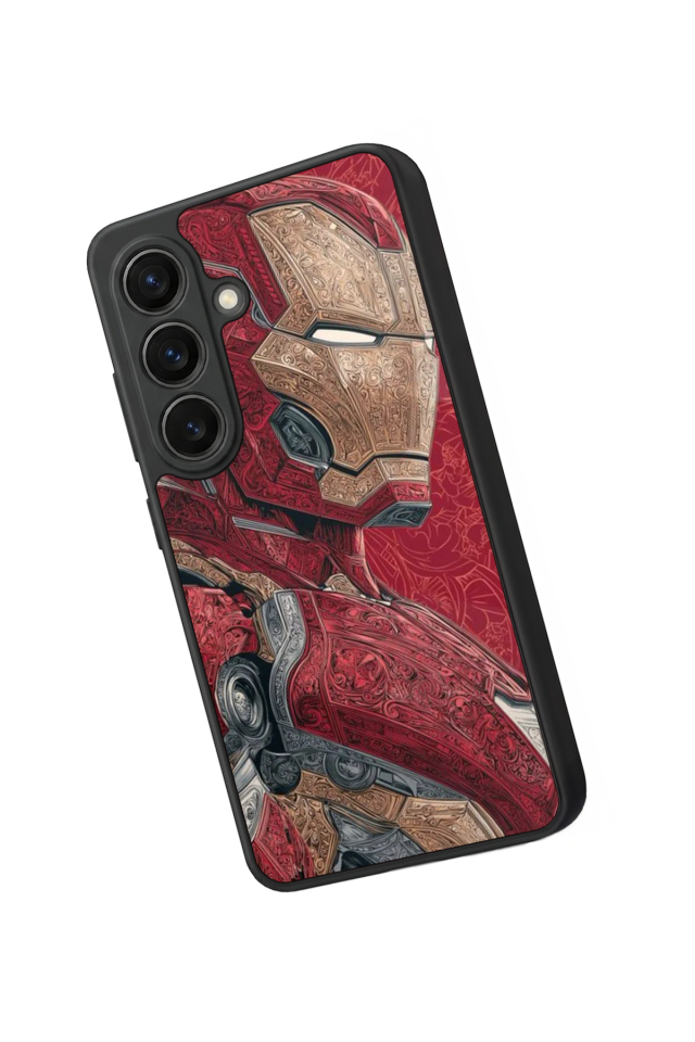 Samsung Galaxy S26 Uyumlu Iron Man ( Demir Adam ) Tasarımlı Glossy Premium Kılıf