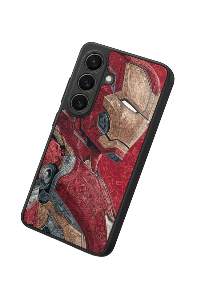 Samsung Galaxy S26 Uyumlu Iron Man ( Demir Adam ) Tasarımlı Glossy Premium Kılıf