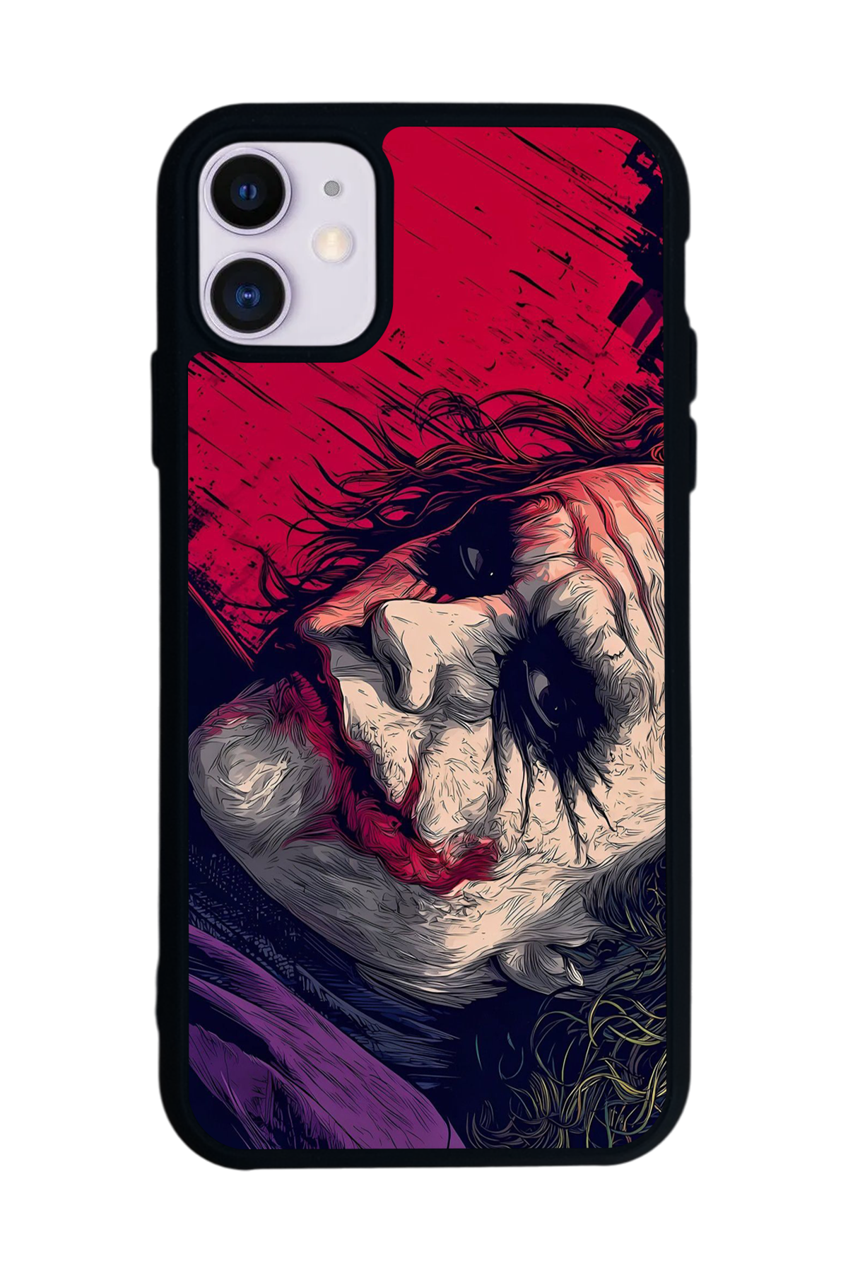 iPhone 11 Uyumlu Joker Tasarımlı Glossy Premium Kılıf