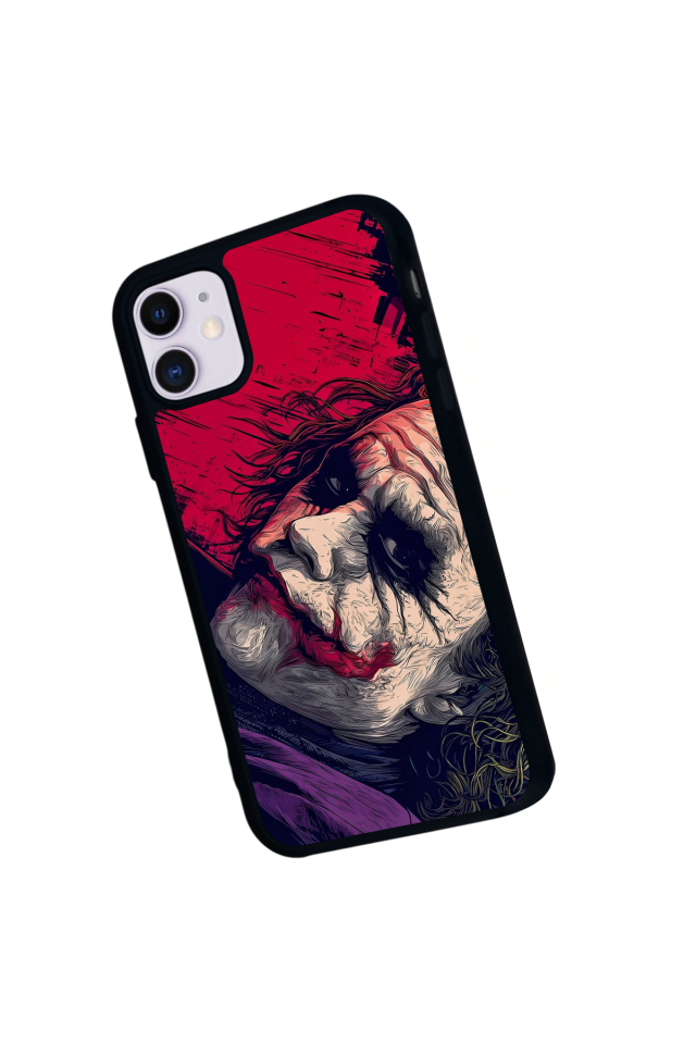 iPhone 11 Uyumlu Joker Tasarımlı Glossy Premium Kılıf