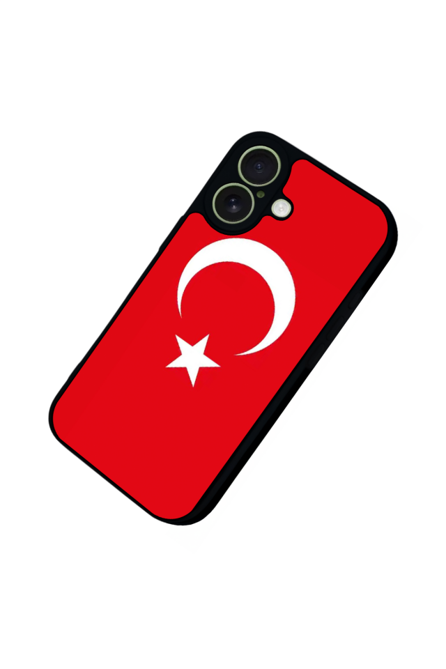iPhone 17 Uyumlu Türk Bayragi Tasarımlı Glossy Premium Kılıf