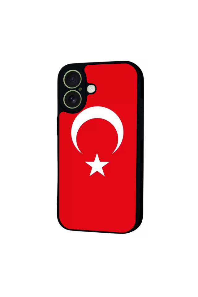 iPhone 17 Uyumlu Türk Bayragi Tasarımlı Glossy Premium Kılıf