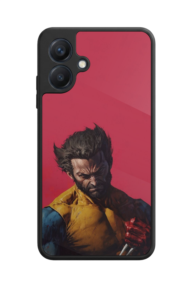 Samsung Galaxy A07 Uyumlu Wolverine Tasarımlı Glossy Premium Kılıf