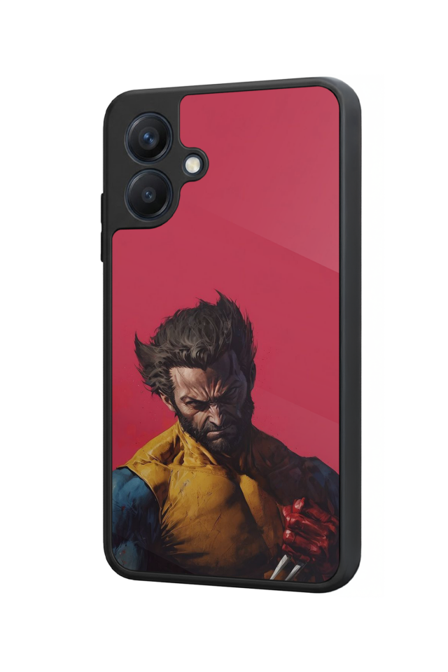 Samsung Galaxy A07 Uyumlu Wolverine Tasarımlı Glossy Premium Kılıf