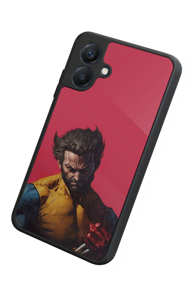 Samsung Galaxy A07 Uyumlu Wolverine Tasarımlı Glossy Premium Kılıf