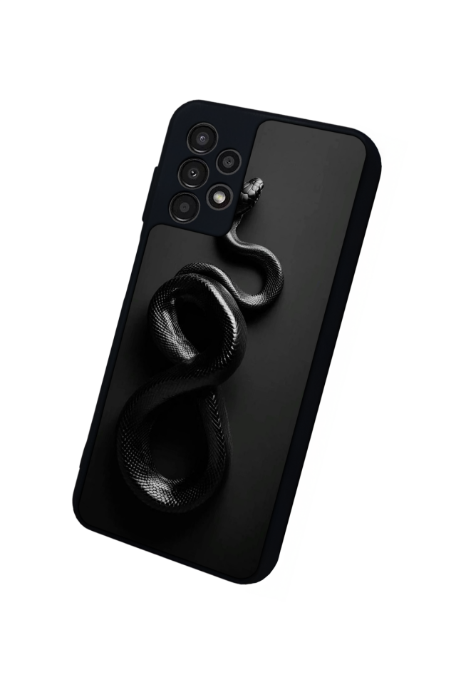 Samsung Galaxy A23 Uyumlu Yılan Tasarımlı Glossy Premium Kılıf