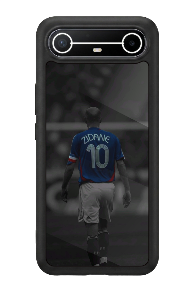 Tecno Spark Slim 5G Uyumlu Zidane Tasarımlı Glossy Premium Kılıf