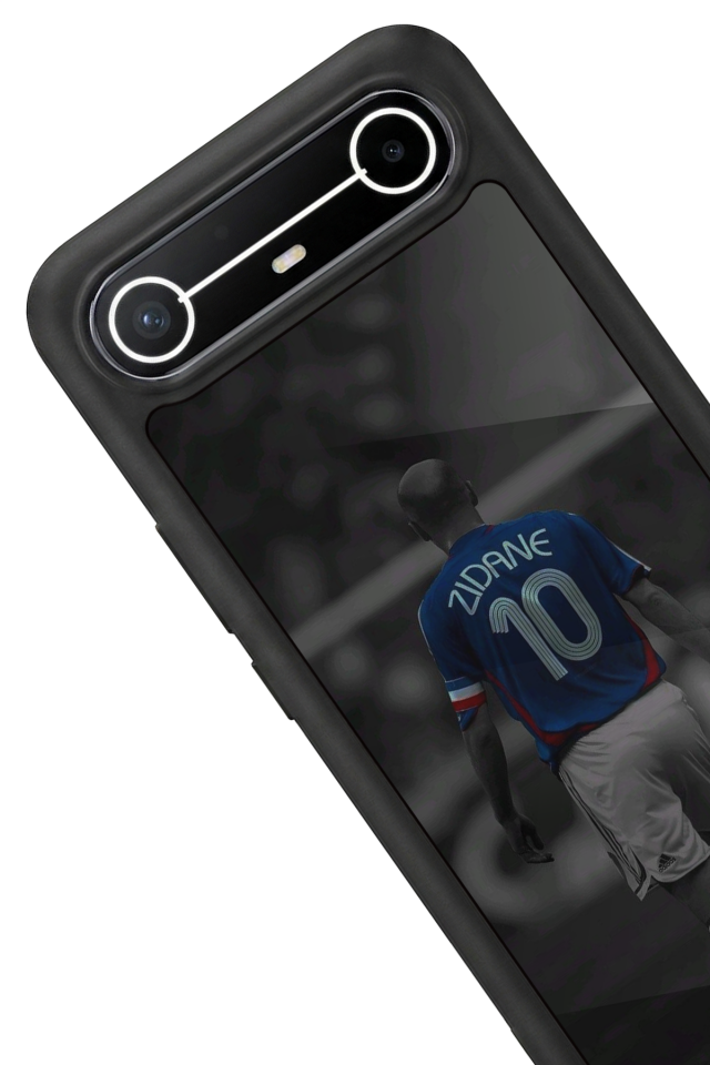 Tecno Spark Slim 5G Uyumlu Zidane Tasarımlı Glossy Premium Kılıf