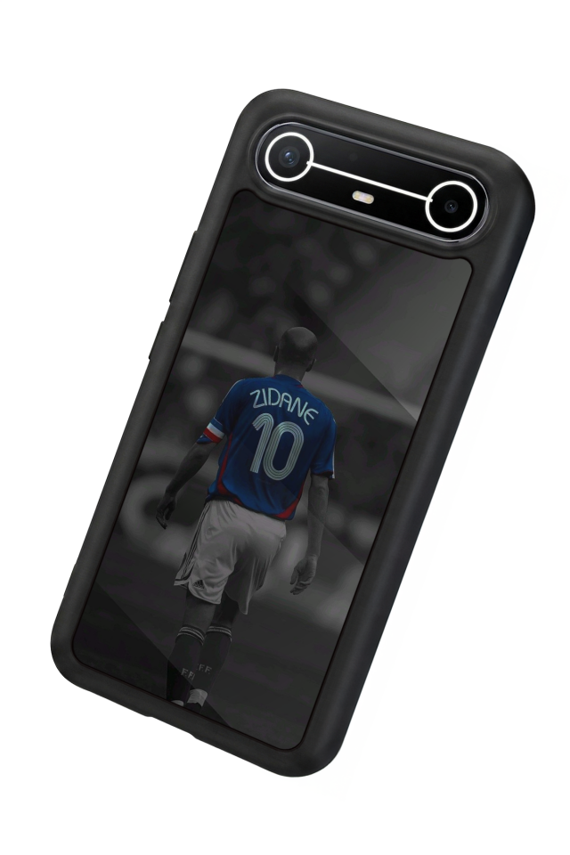 Tecno Spark Slim 5G Uyumlu Zidane Tasarımlı Glossy Premium Kılıf