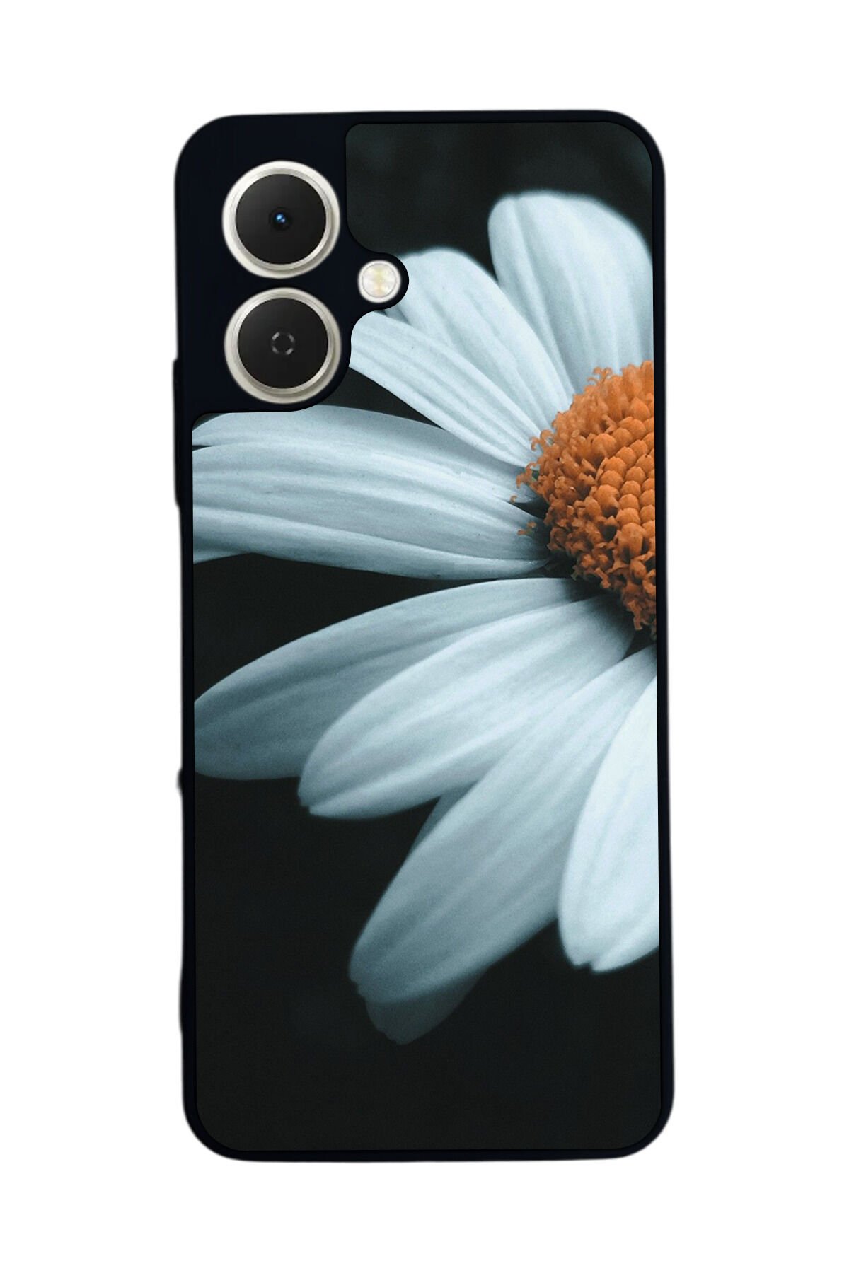 Tecno Spark GO 2 Uyumlu Cicek Tasarımlı Glossy Premium Kılıf