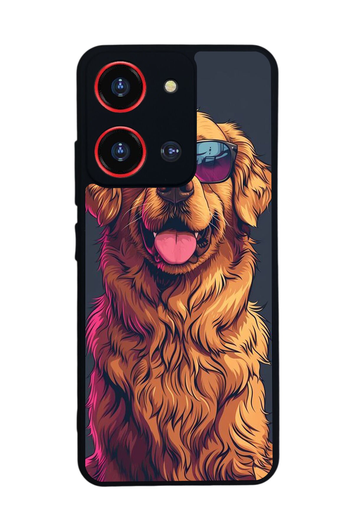 Reeder S19 Max Pro S ZOOM Uyumlu Golden Kopek Tasarımlı Glossy Premium Kılıf
