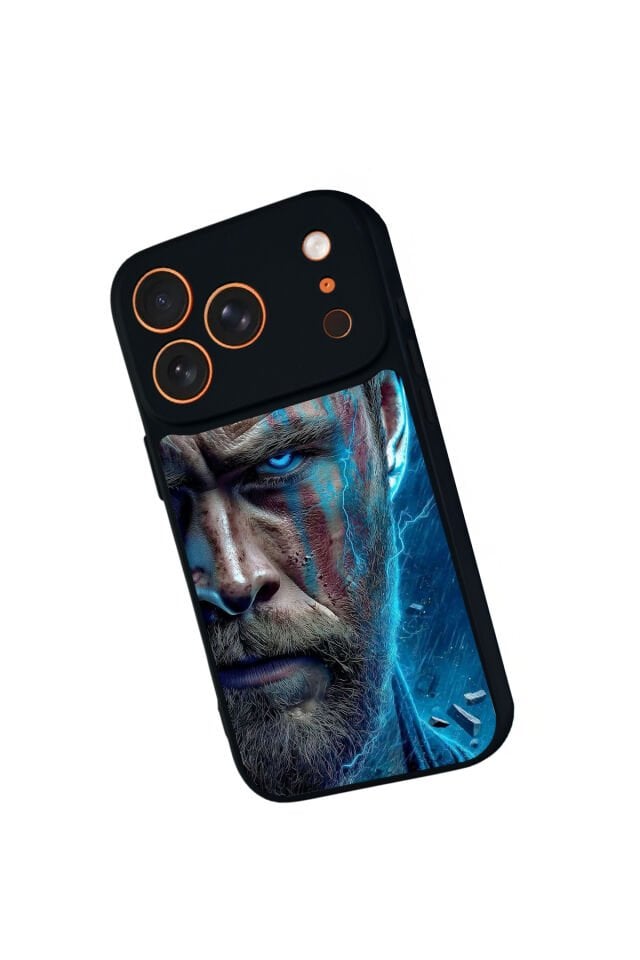 iPhone 17 Pro Max Uyumlu Thor Tasarımlı Glossy Premium Kılıf