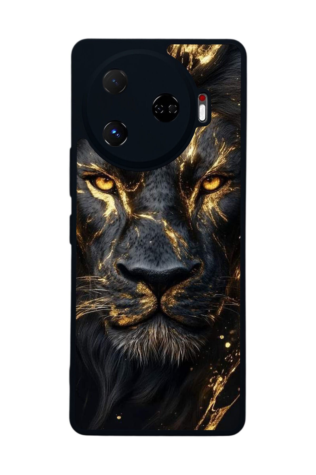 Tecno Camon 30 Pro Uyumlu Aslan Tasarımlı Glossy Premium Kılıf
