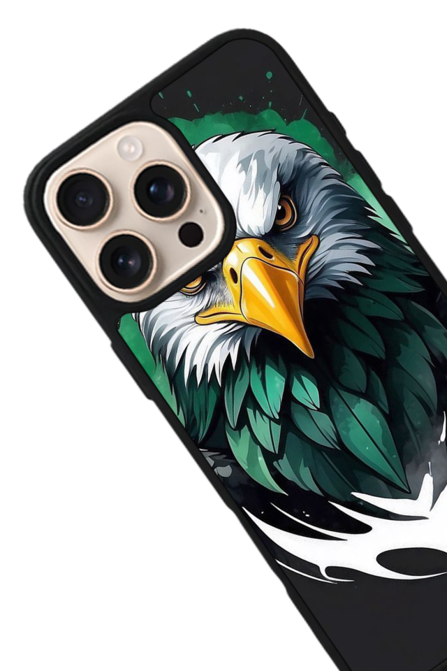 iPhone 16 Pro Max Uyumlu Besiktas Tasarımlı Glossy Premium Kılıf
