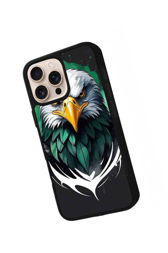 iPhone 16 Pro Max Uyumlu Besiktas Tasarımlı Glossy Premium Kılıf