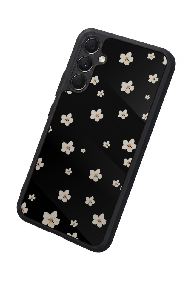 Samsung Galaxy M34 Uyumlu Cicek Tasarımlı Glossy Premium Kılıf