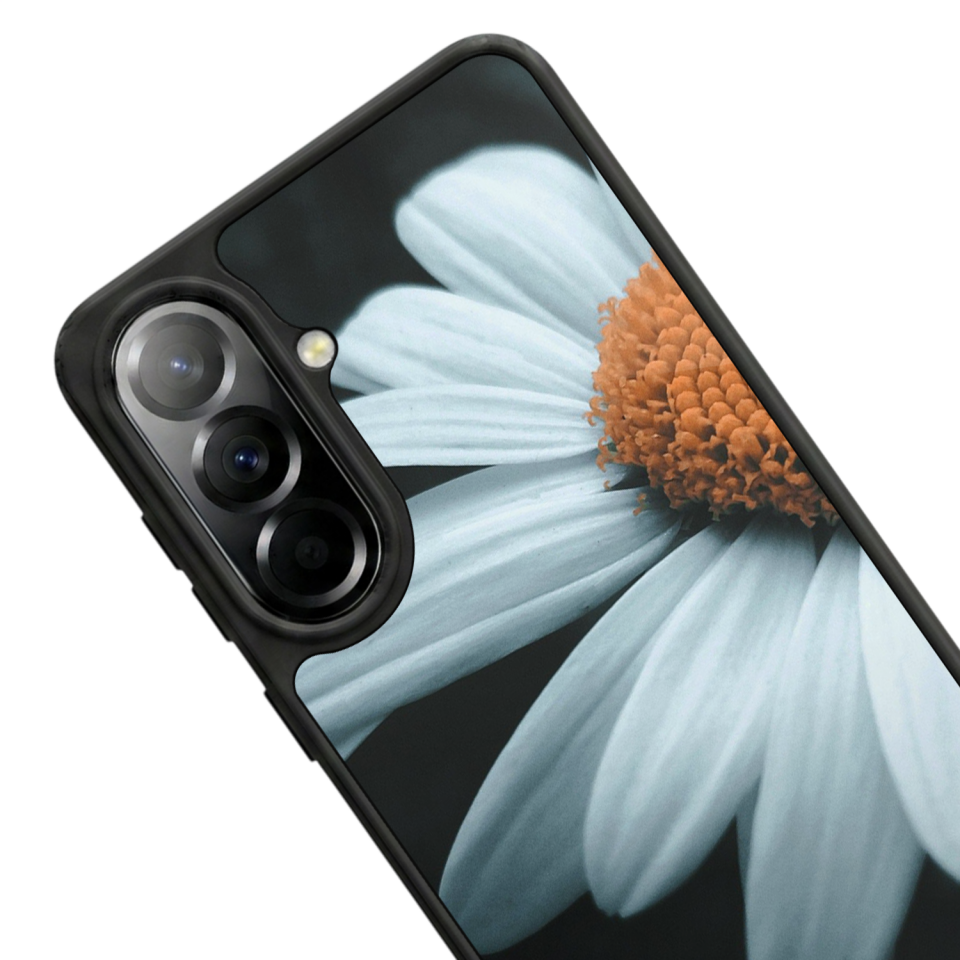 Samsung Galaxy A37 Uyumlu Cicek Tasarımlı Glossy Premium Kılıf