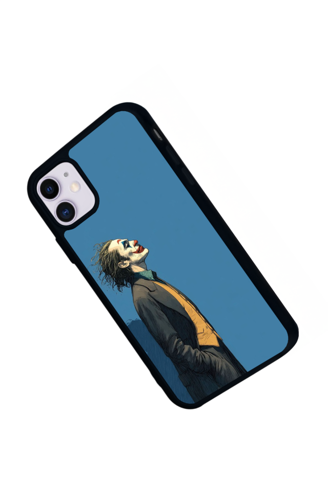 iPhone 11 Uyumlu Joker Tasarımlı Glossy Premium Kılıf