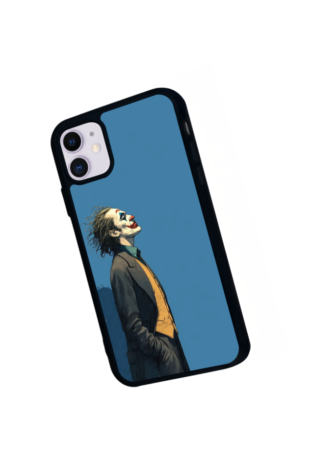 iPhone 11 Uyumlu Joker Tasarımlı Glossy Premium Kılıf