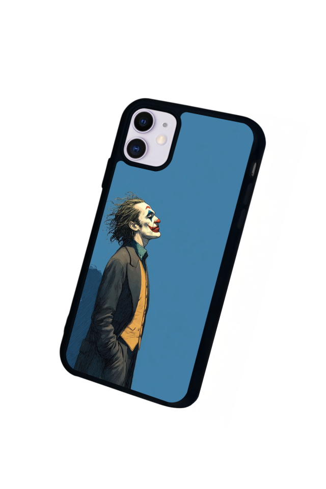 iPhone 11 Uyumlu Joker Tasarımlı Glossy Premium Kılıf