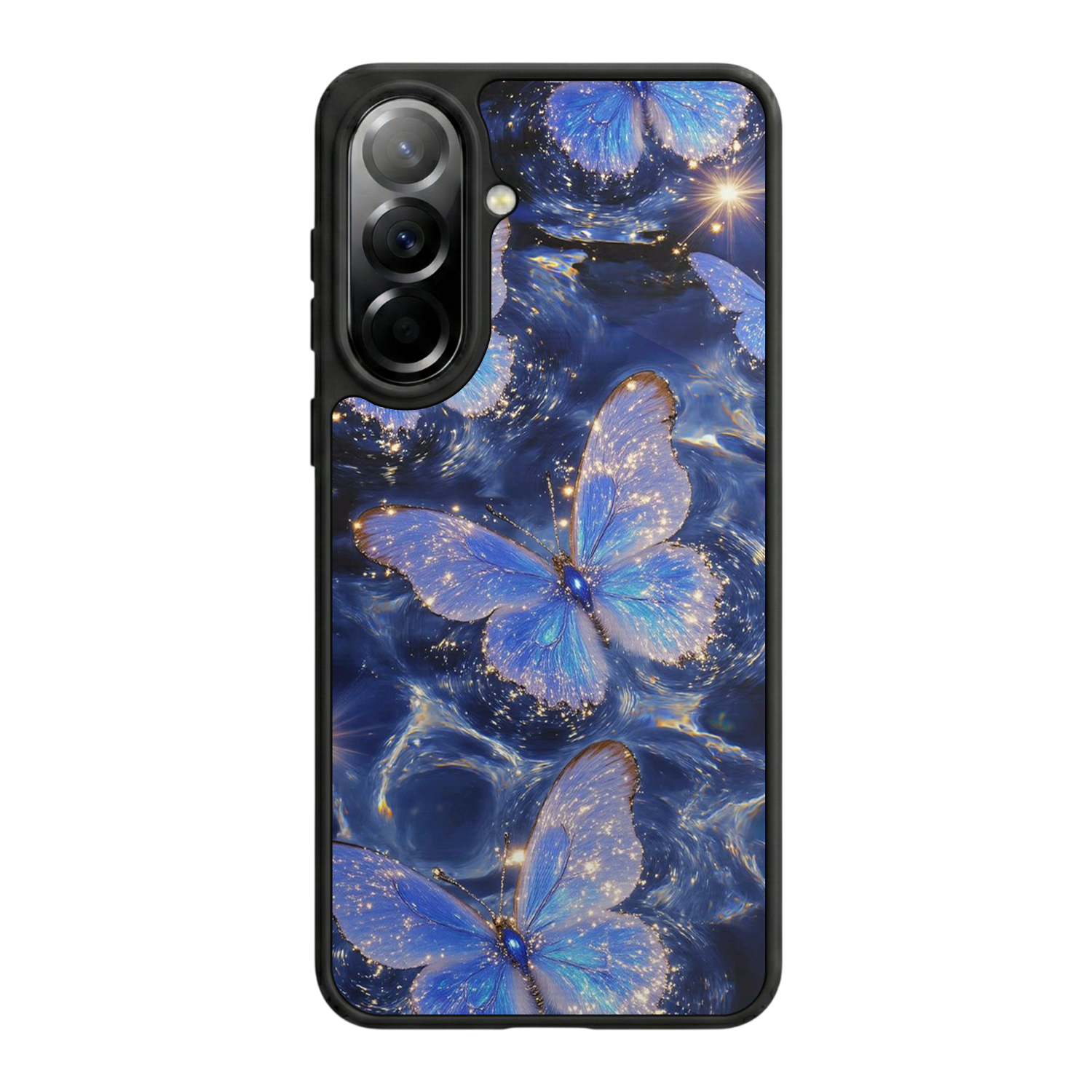 Samsung Galaxy A57 Uyumlu Kelebek Tasarımlı Glossy Premium Kılıf