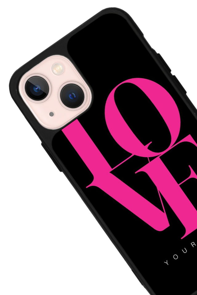 iPhone 15 Uyumlu Love Tasarımlı Glossy Premium Kılıf