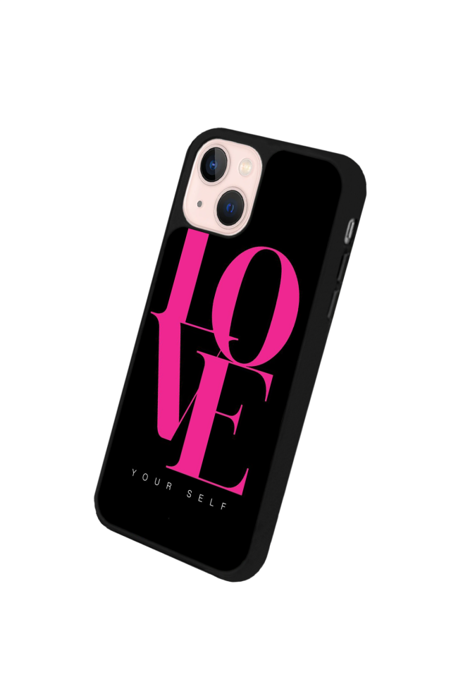 iPhone 15 Uyumlu Love Tasarımlı Glossy Premium Kılıf
