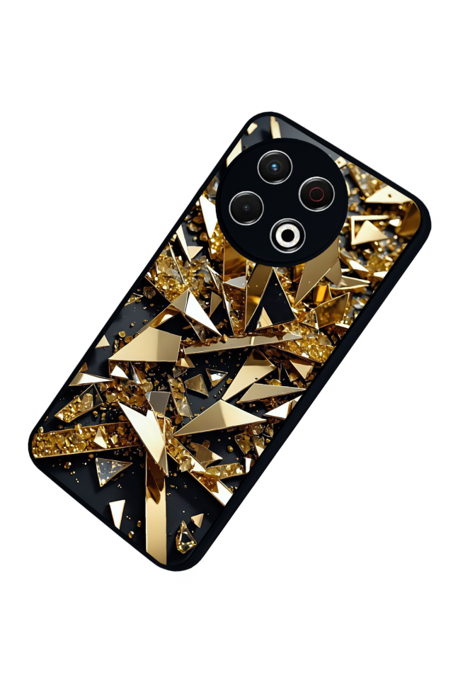 Tecno Spark 30 Pro Uyumlu Mermer Marble Tasarımlı Glossy Premium Kılıf