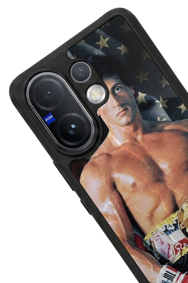 Vivo V60 Uyumlu Rocky Tasarımlı Glossy Premium Kılıf