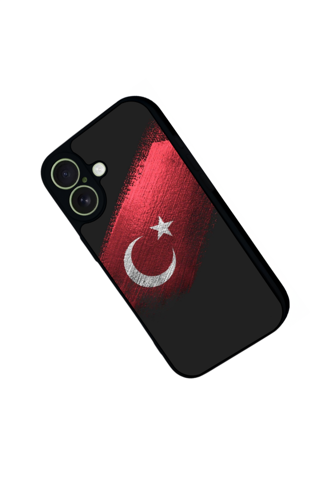 iPhone 17 Uyumlu Türk Bayragi Tasarımlı Glossy Premium Kılıf